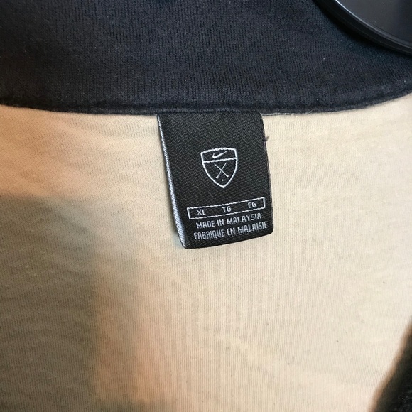 Nike Golf Quarter Zip Sweatshirt - Black - Picture 5 of 5